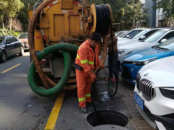 金塔排污管道清淤